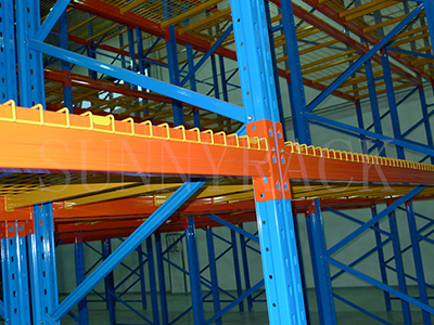 沉型横梁式货架案例