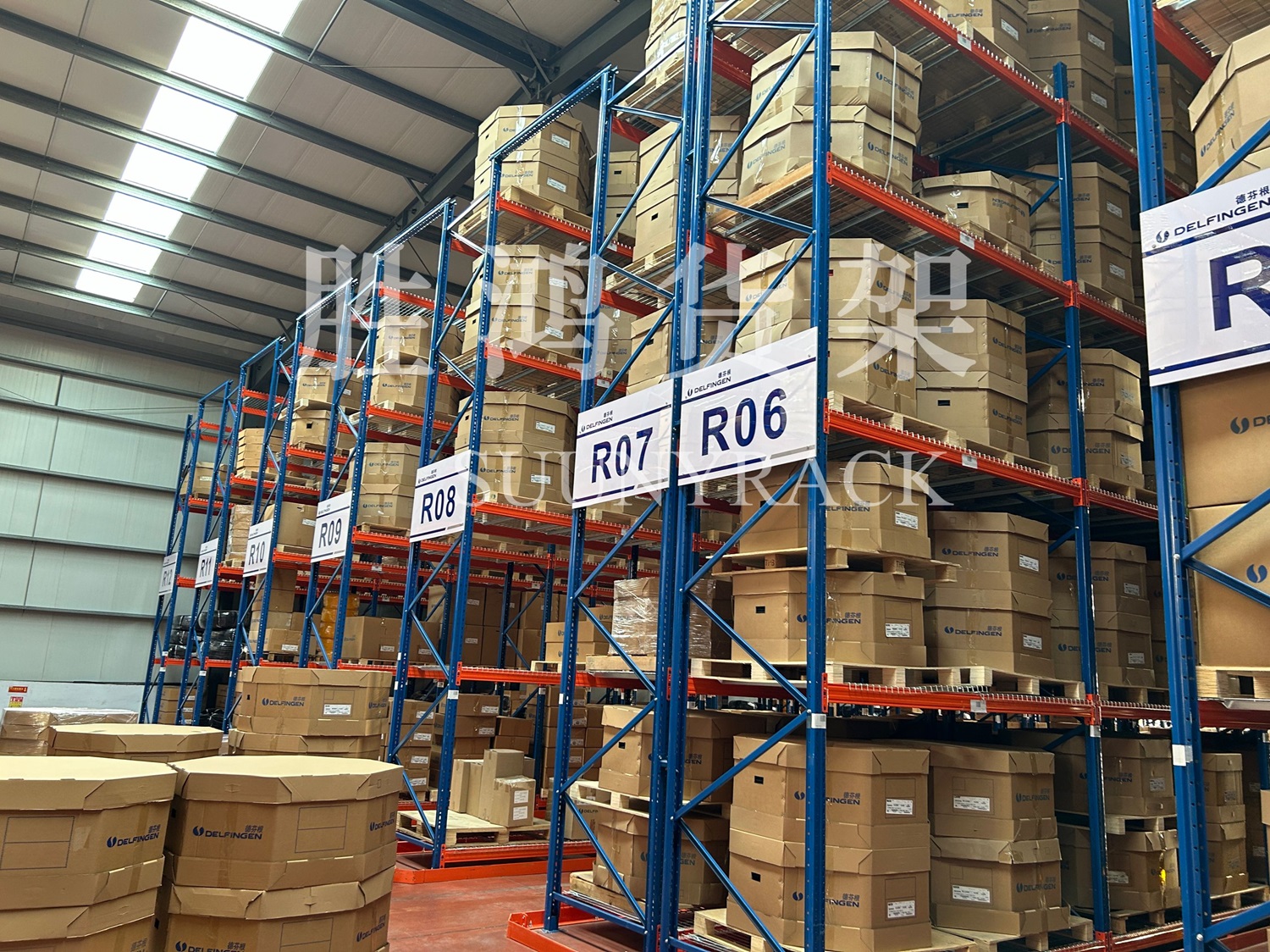 河南德芬根（鹤壁）汽车零部件有限公司窄巷路货架案例